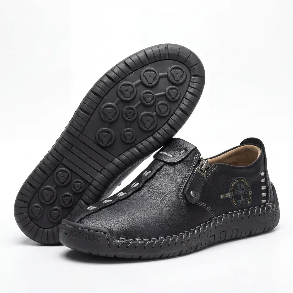 Mocassins Orthopédiques Confort Zippés Élise