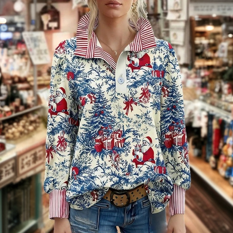 Blouse De Noël Vintage
