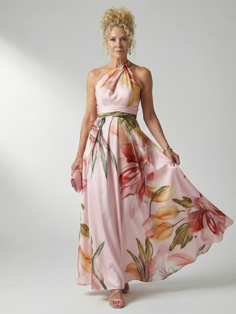 DELACROIX | Robe Maxi Fleurie Légère Amiel