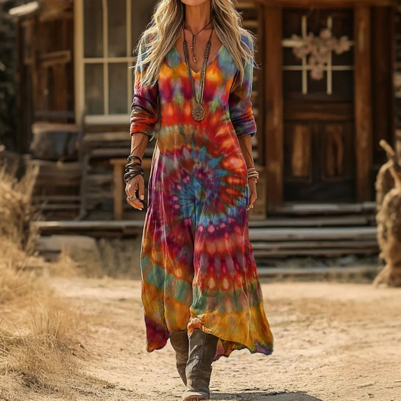 Robe Colorée Vintage