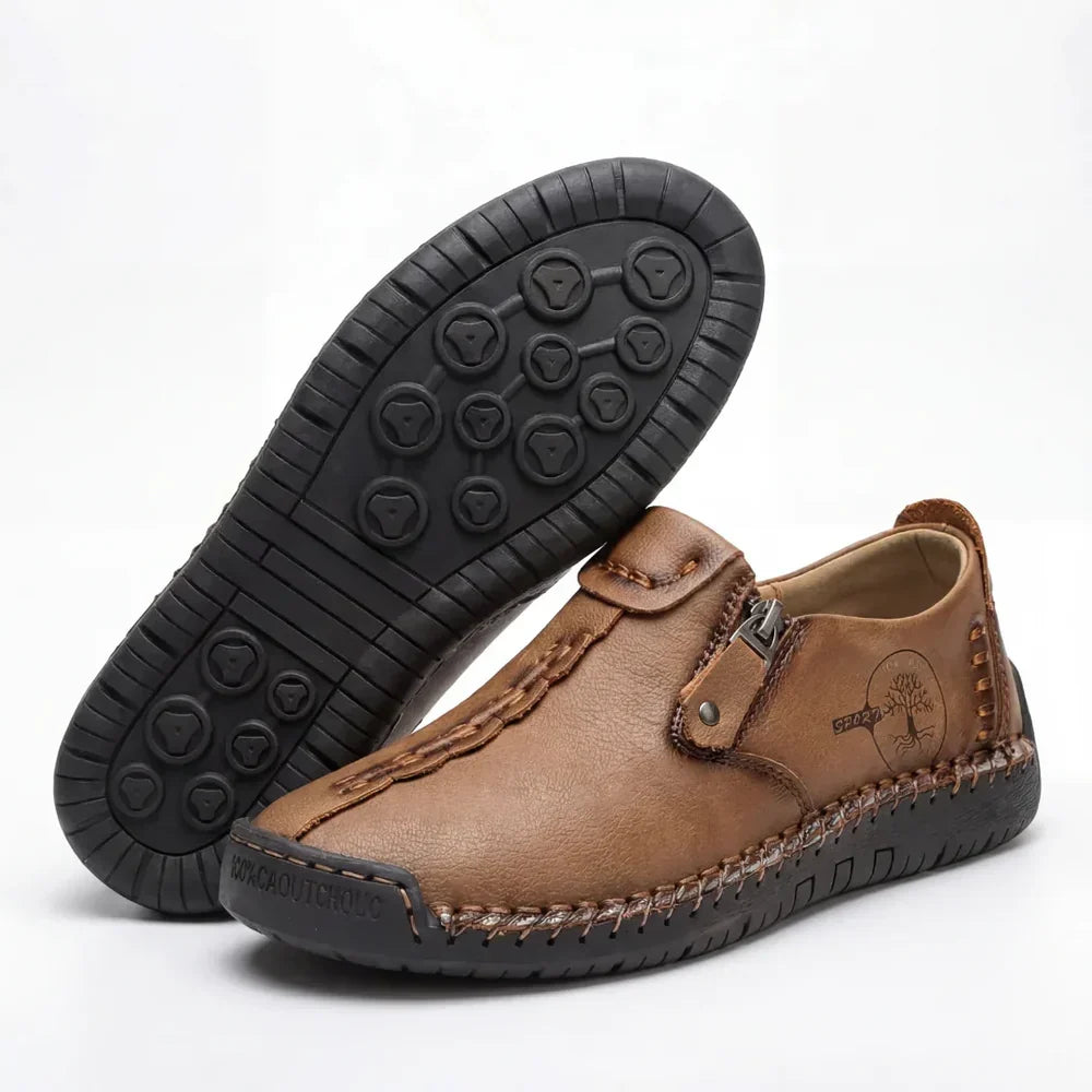 Mocassins Orthopédiques Confort Zippés Élise