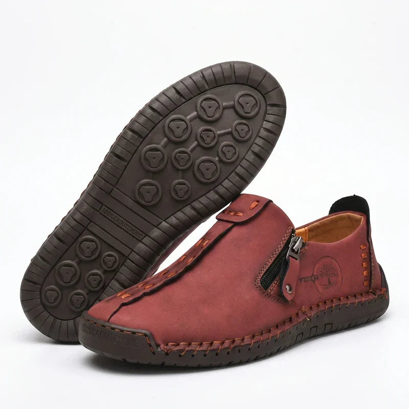 Mocassins Orthopédiques Confort Zippés Élise