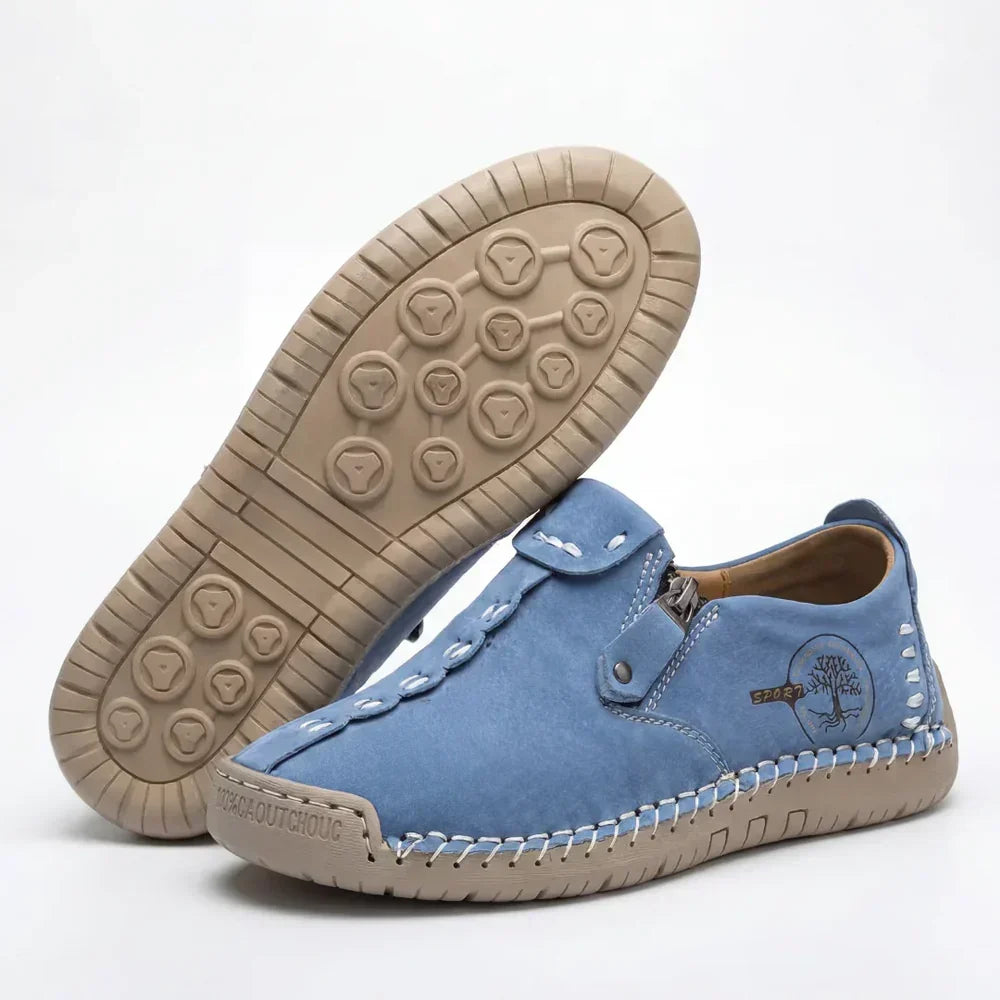 Mocassins Orthopédiques Confort Zippés Élise