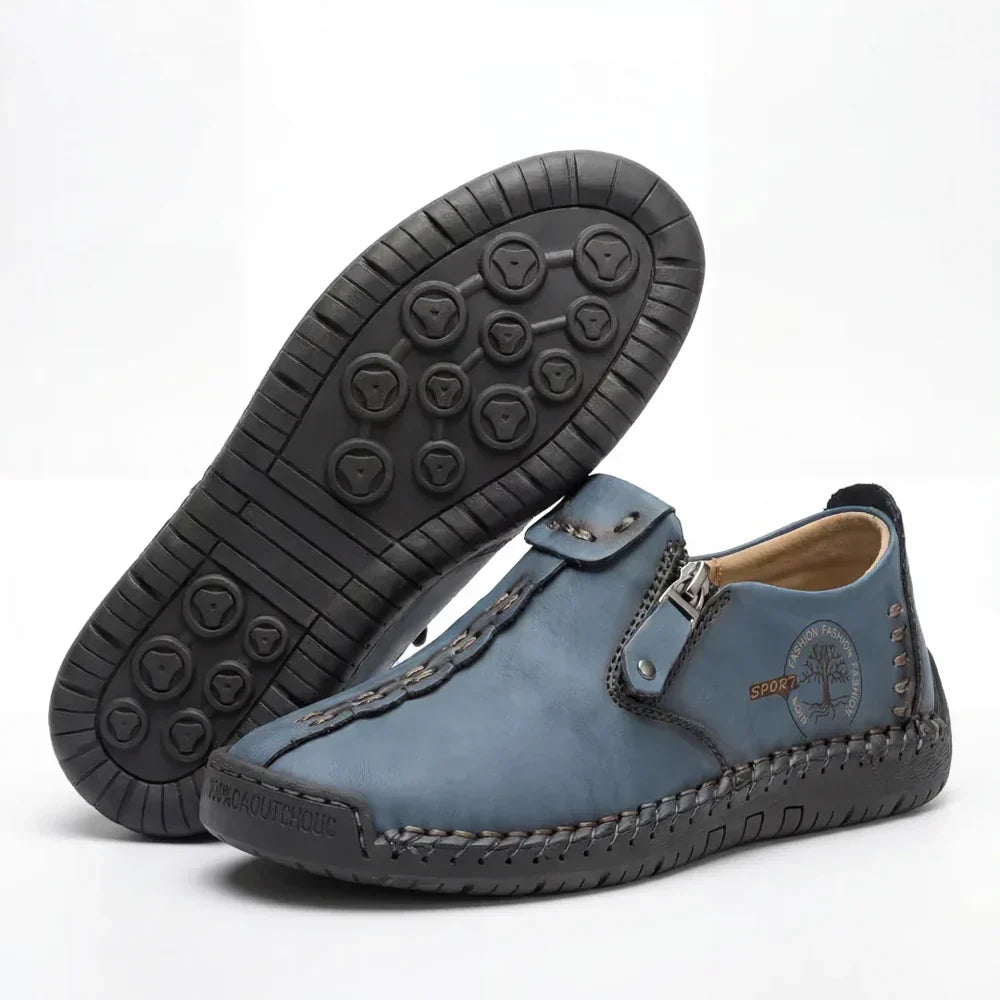 Mocassins Orthopédiques Confort Zippés Élise