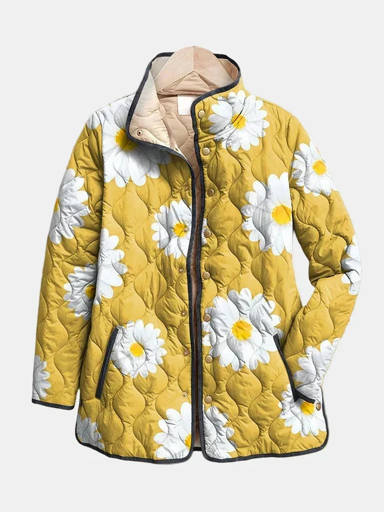 Maison Bellier | Veste Matelassée aux Marguerites Élise