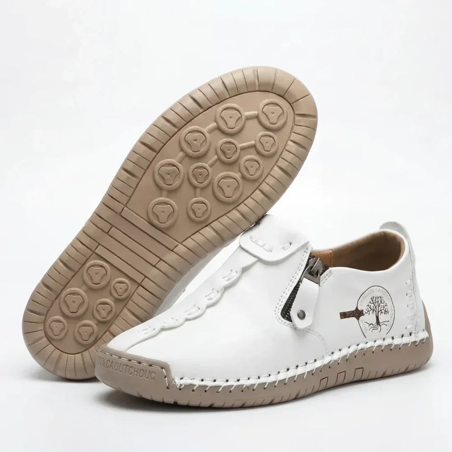 Mocassins Orthopédiques Confort Zippés Élise