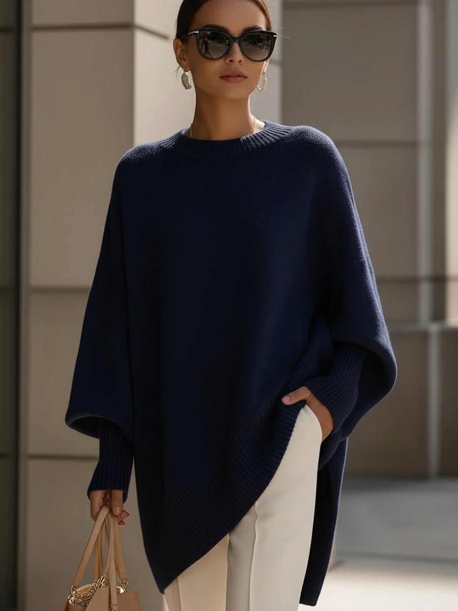 Cindy | Pull Poncho Élégant