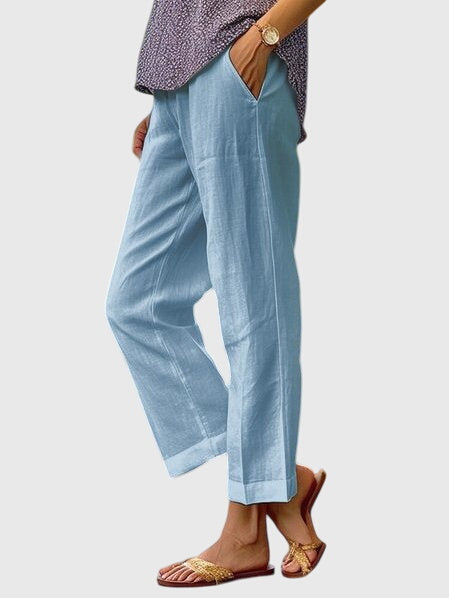Élise | Pantalon Droit Épuré Intemporel