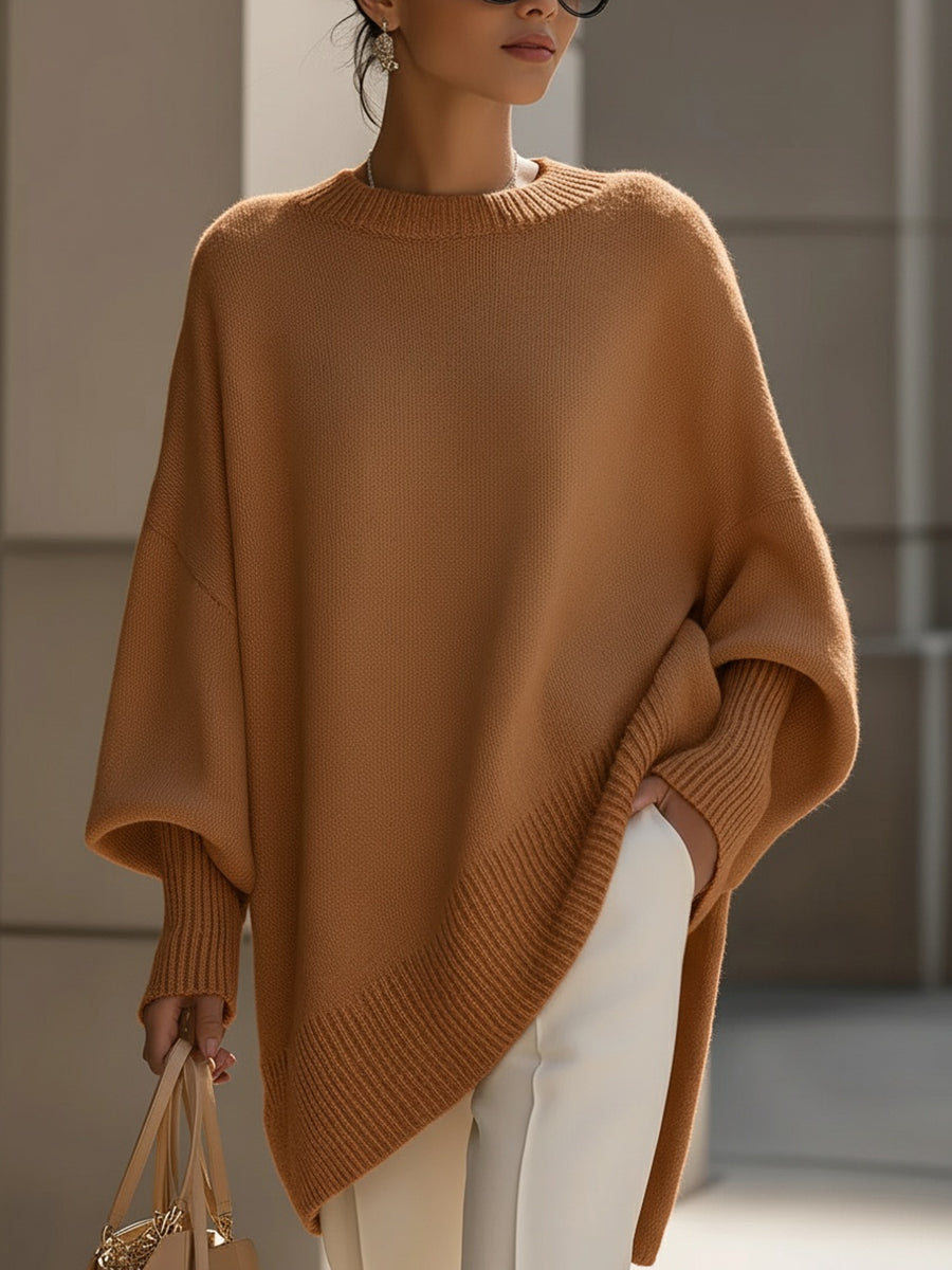 Cindy | Pull Poncho Élégant