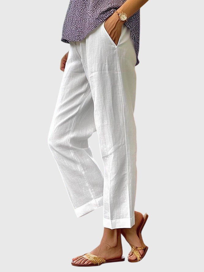 Élise | Pantalon Droit Épuré Intemporel