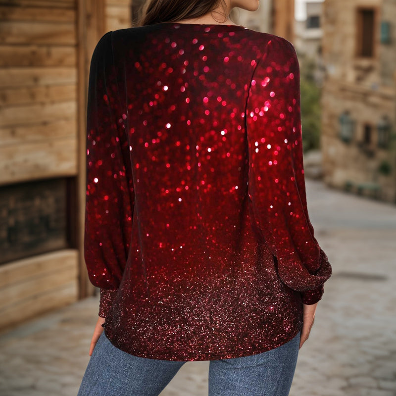 Blouse Décontractée À La Mode