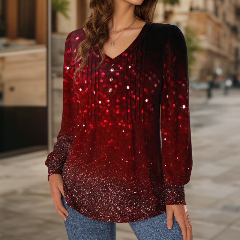 Blouse Décontractée À La Mode