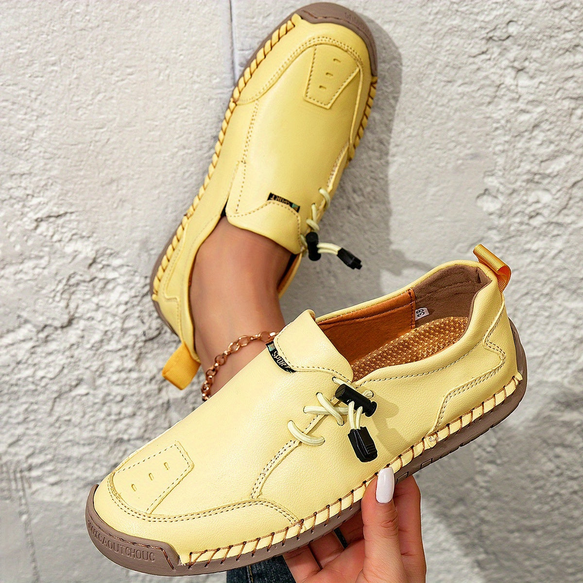 Mocassins Confort Piqués Main Mathilde