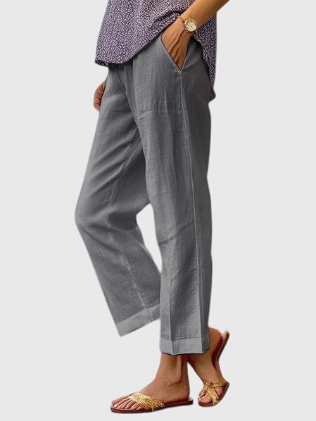 Élise | Pantalon Droit Épuré Intemporel