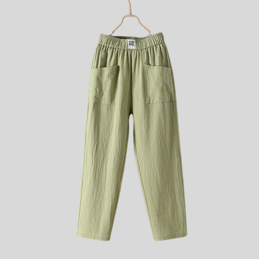 Clémence | Pantalon Casual Ample Minimaliste
