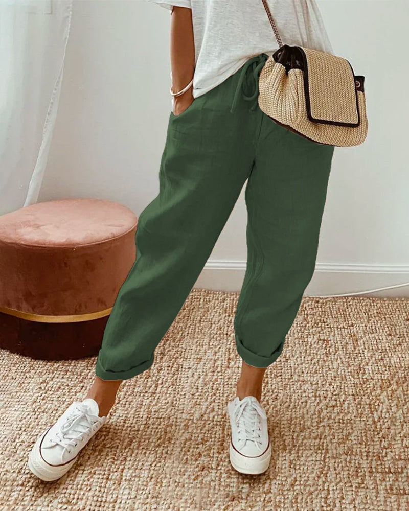 Noémie | Pantalon Décontracté Respirant