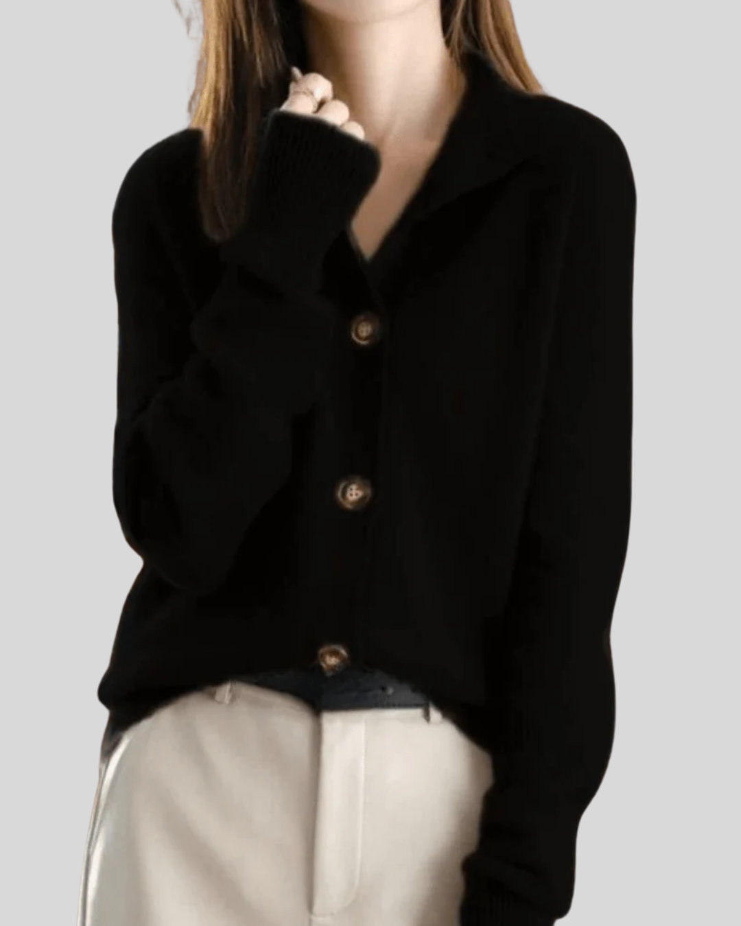 Adèle | Cardigan Boutonné Chic