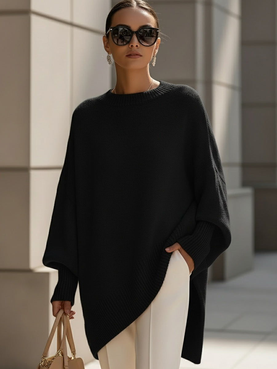 Cindy | Pull Poncho Élégant