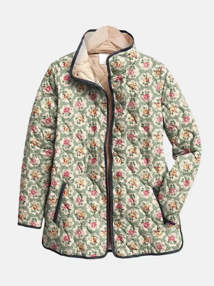 Maison Bellier | Veste Matelassée Tapisserie Fleurie Amélie