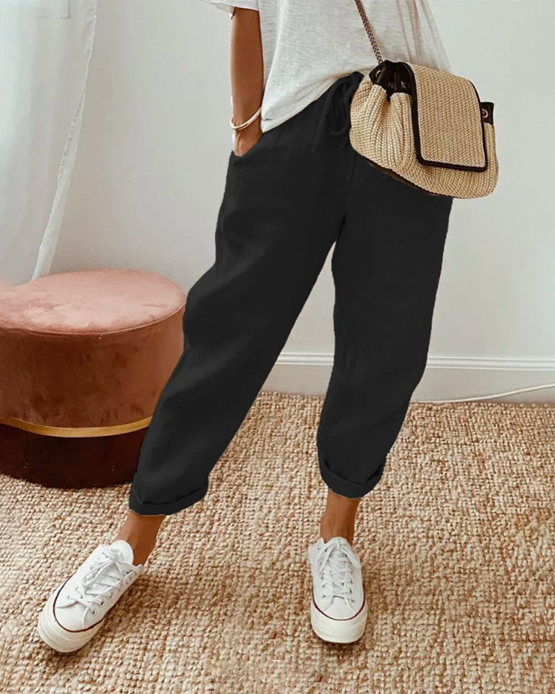 Noémie | Pantalon Décontracté Respirant