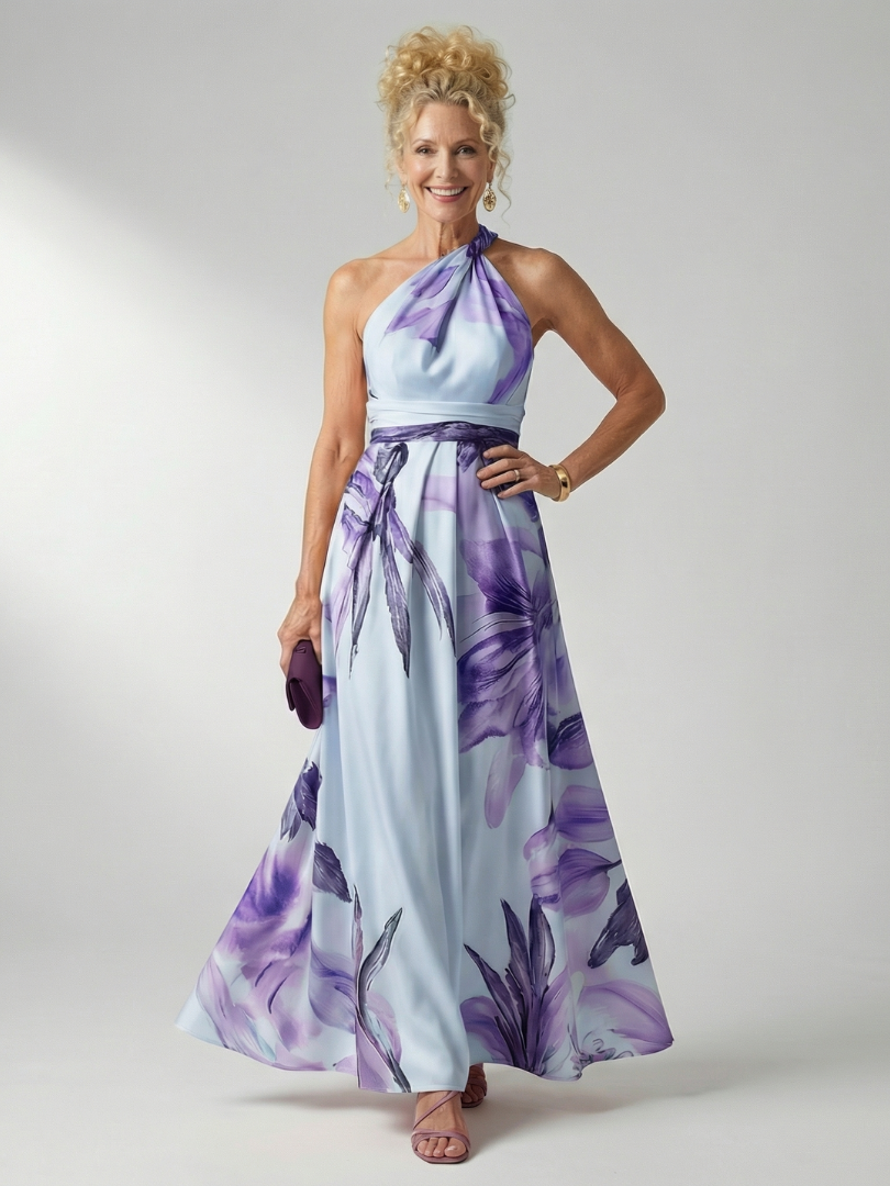 DELACROIX | Robe Maxi Fleurie Légère Amiel