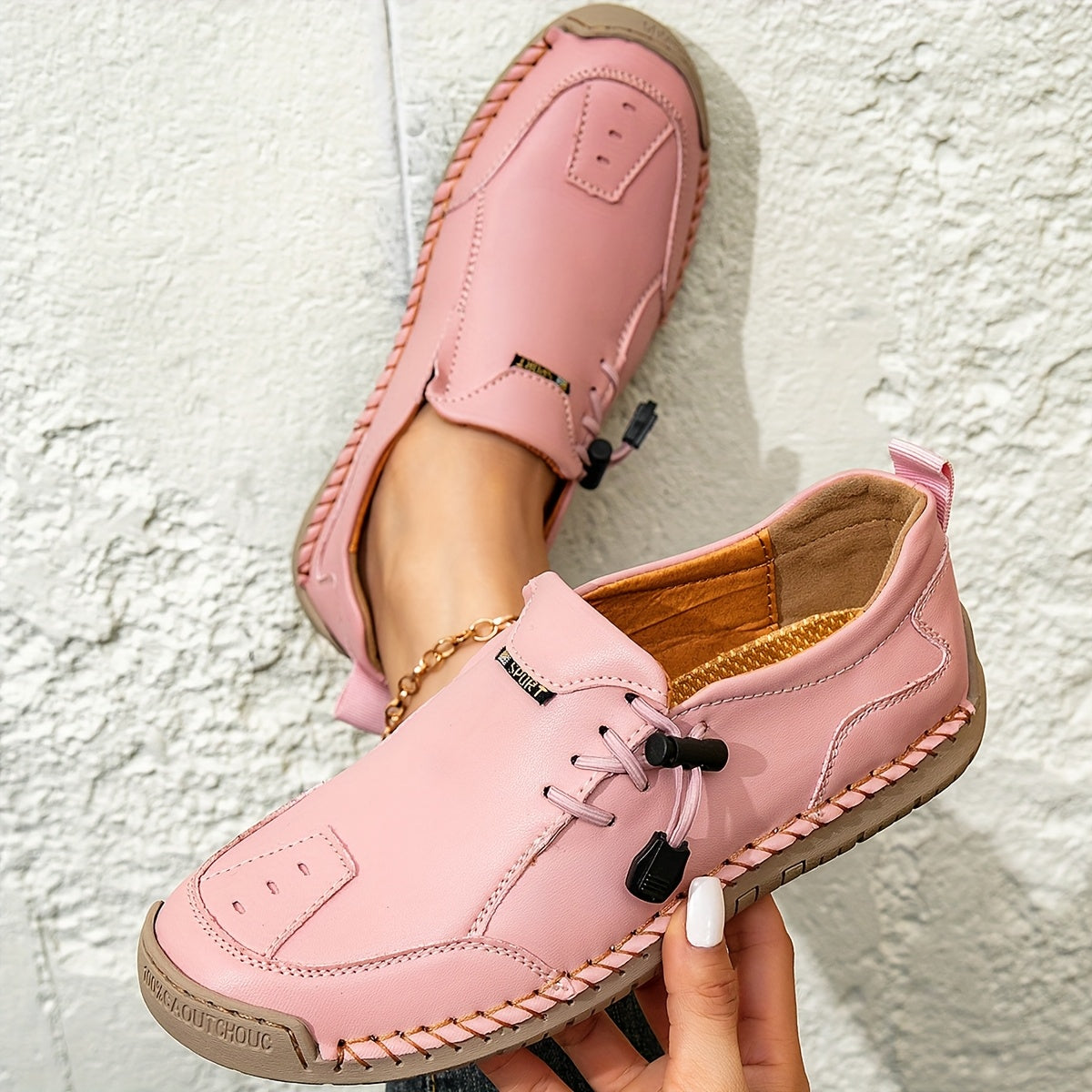 Mocassins Confort Piqués Main Mathilde