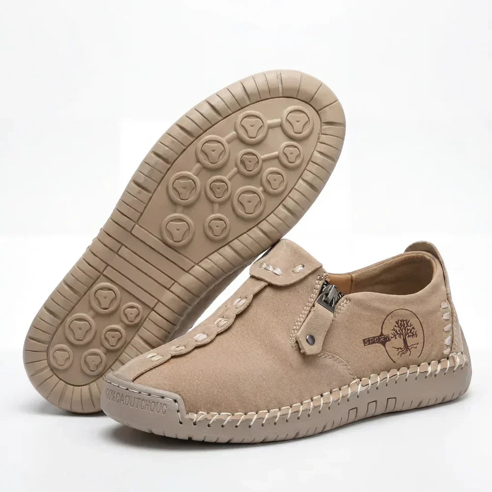 Mocassins Orthopédiques Confort Zippés Élise
