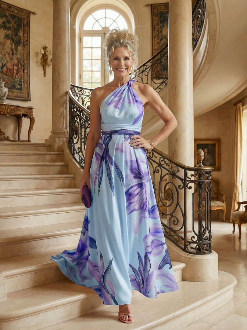 DELACROIX | Robe Maxi Fleurie Légère Amiel