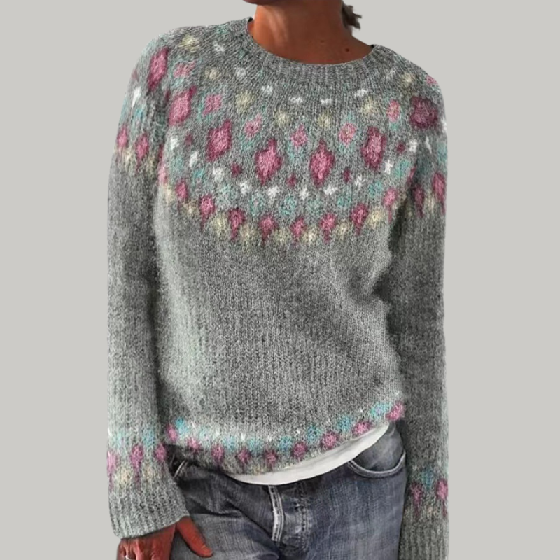 Candice | Pull Motif Scandinave