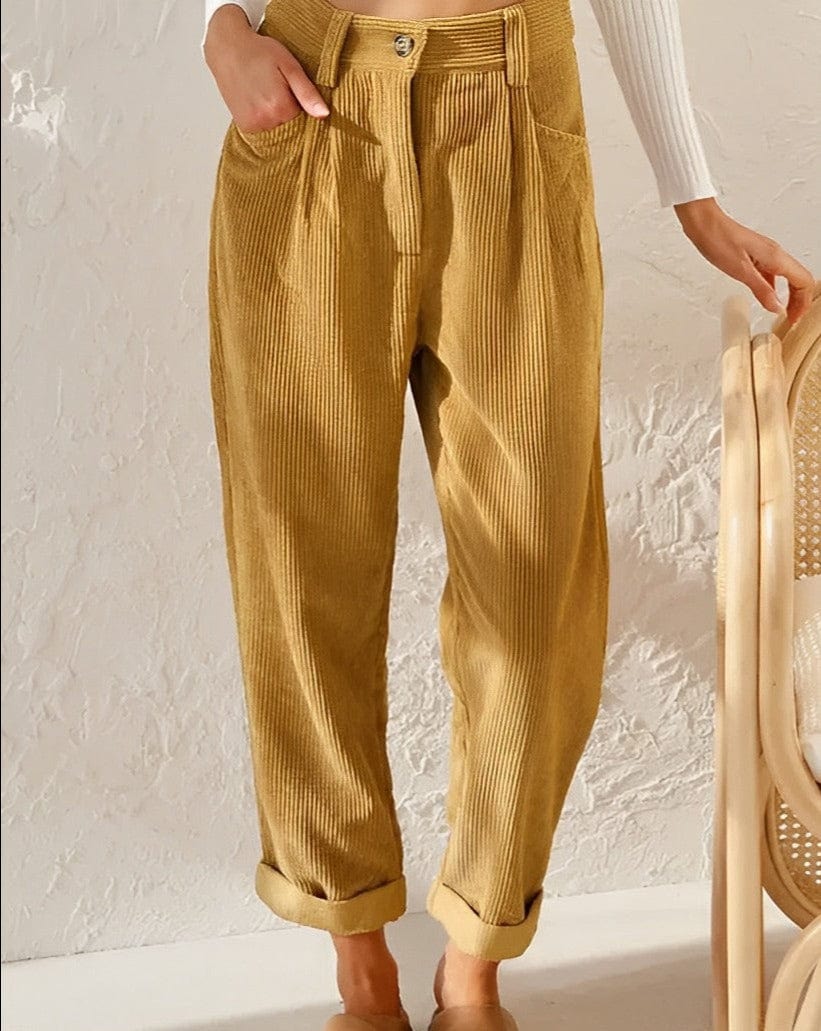 Colette | Pantalon Texturé Vintage