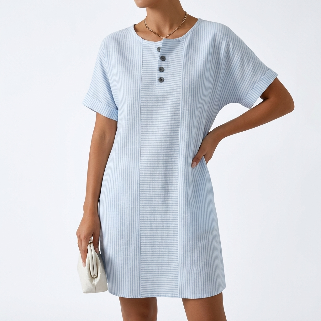 Auréssia™ — Robe chemise légère confort quotidien