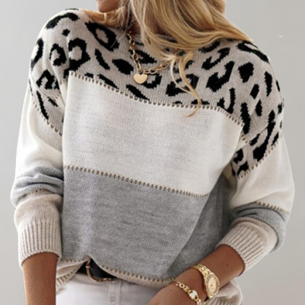 Maëlys | Pull Imprimé Moderne