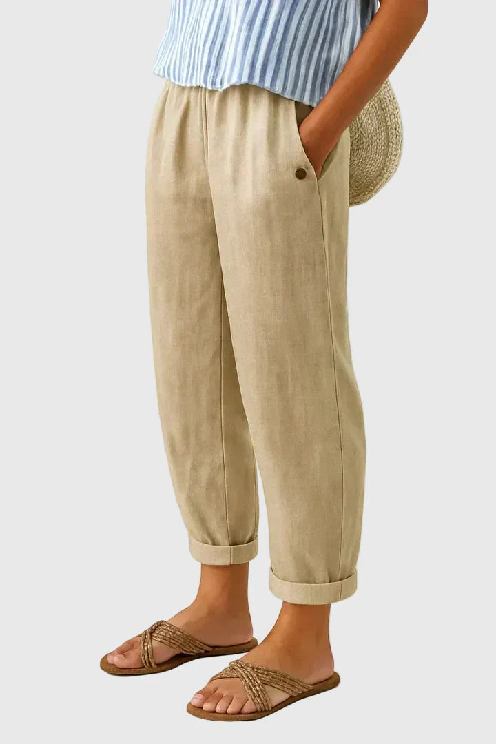 Mathilde | Pantalon Décontracté Coupe Ballon