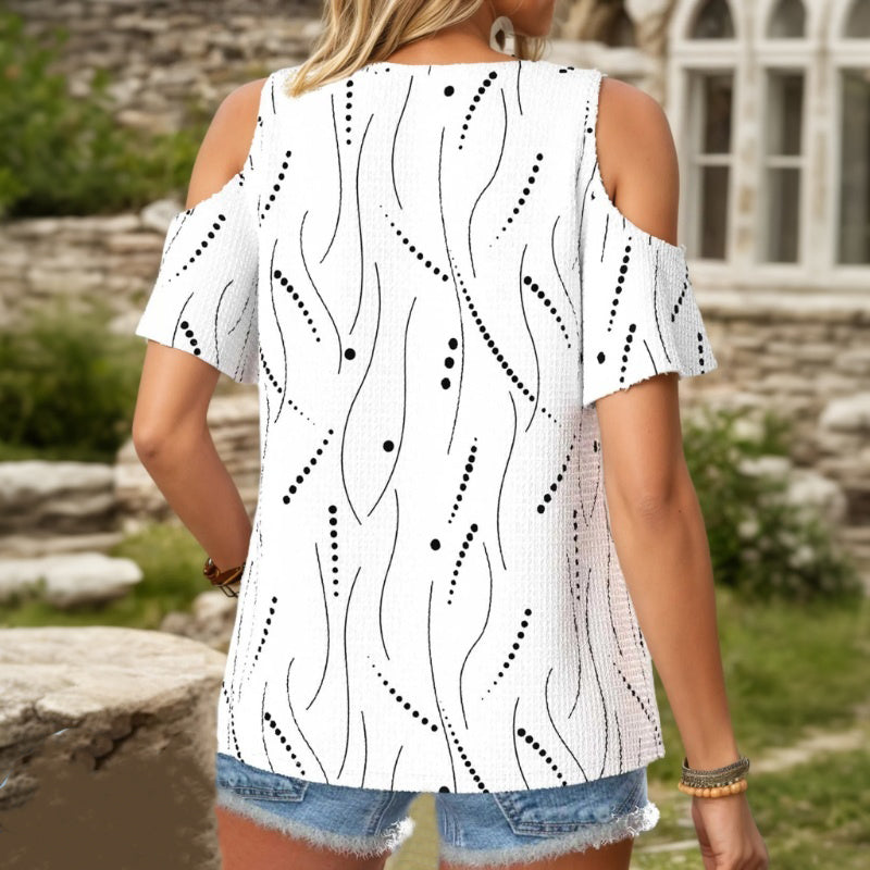 Blouse Décontractée Vintage