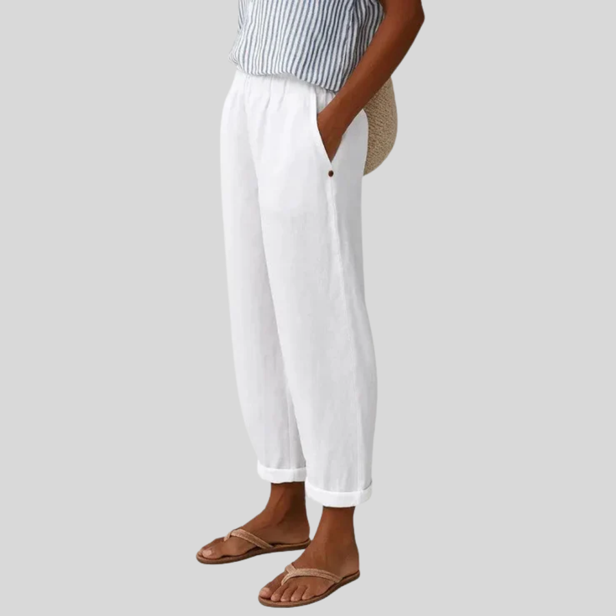 Mathilde | Pantalon Décontracté Coupe Ballon