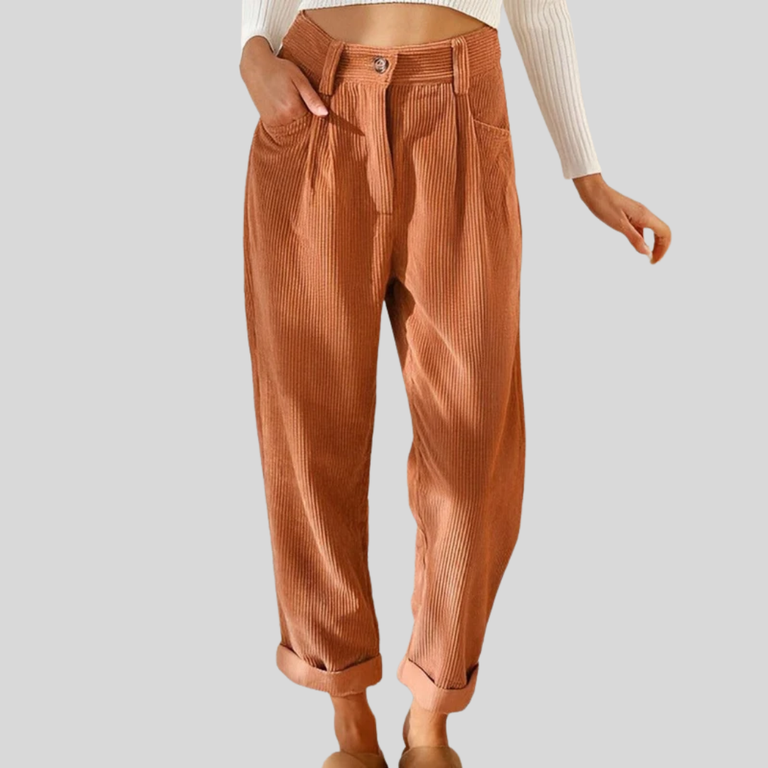 Colette | Pantalon Texturé Vintage