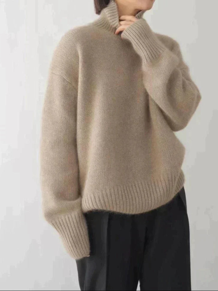 Clotilde | Pull Col Roulé Intemporel