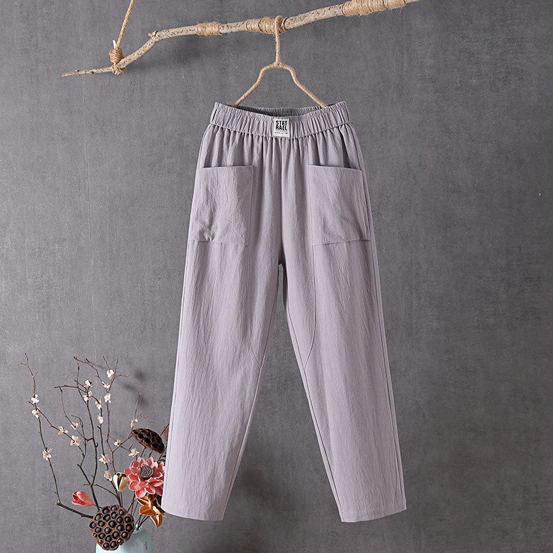 Clémence | Pantalon Casual Ample Minimaliste