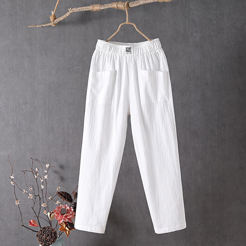 Clémence | Pantalon Casual Ample Minimaliste