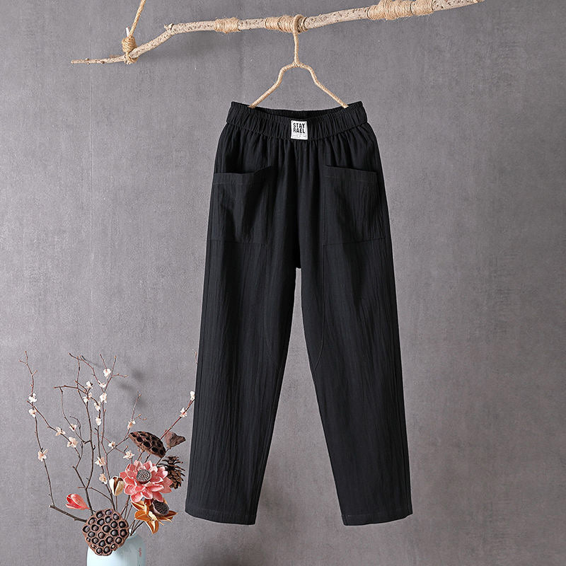 Clémence | Pantalon Casual Ample Minimaliste
