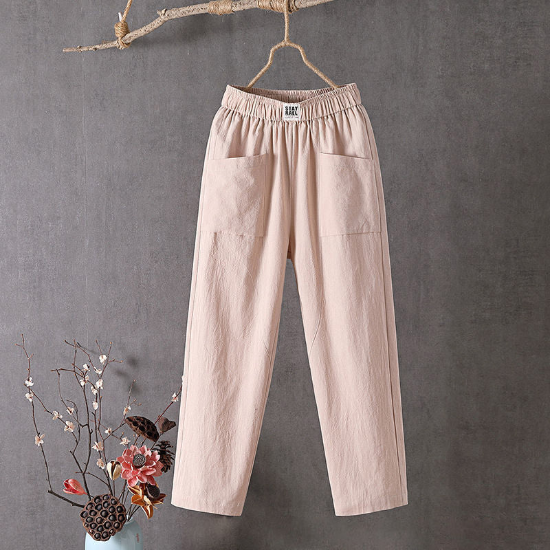 Clémence | Pantalon Casual Ample Minimaliste