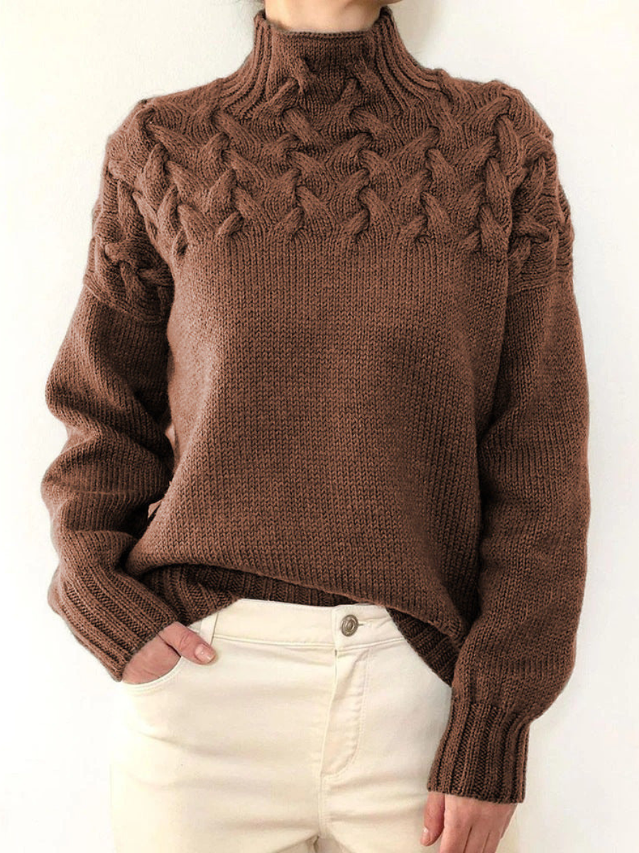 Lucie | Pull Torsadé Moderne