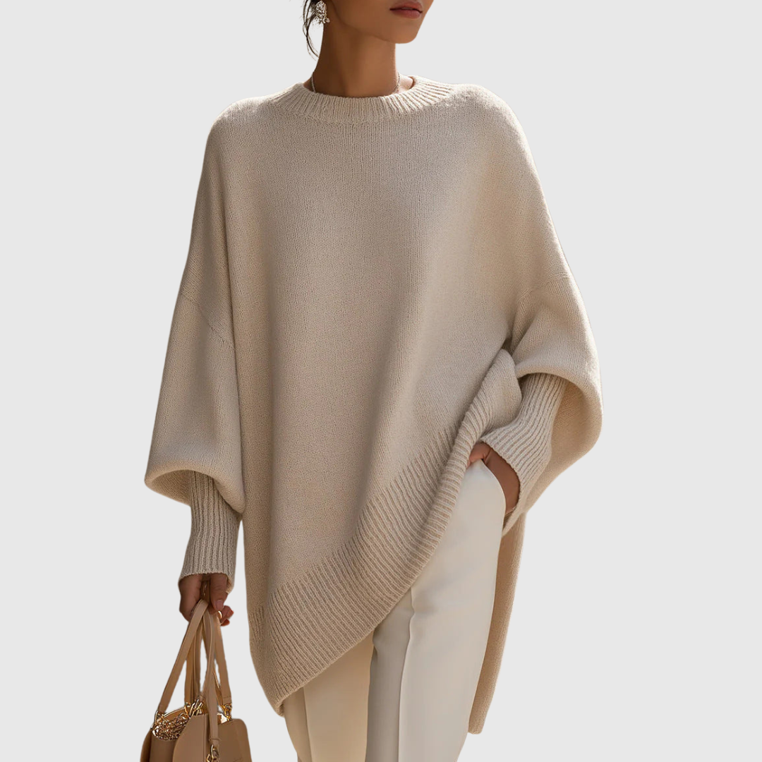 Cindy | Pull Poncho Élégant
