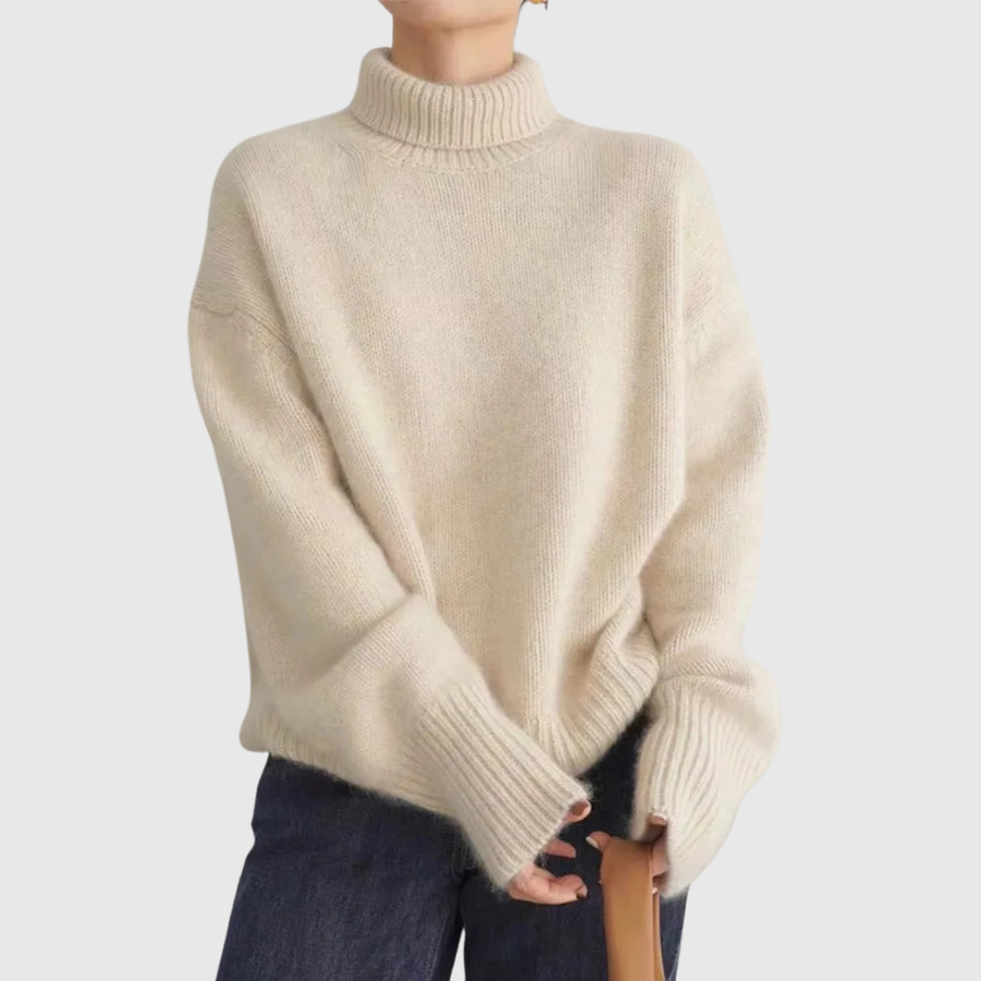 Clotilde | Pull Col Roulé Intemporel