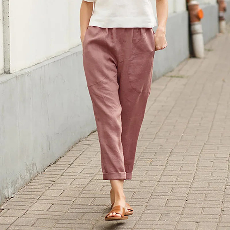 Françoise | Pantalon Chino Casual Raffiné