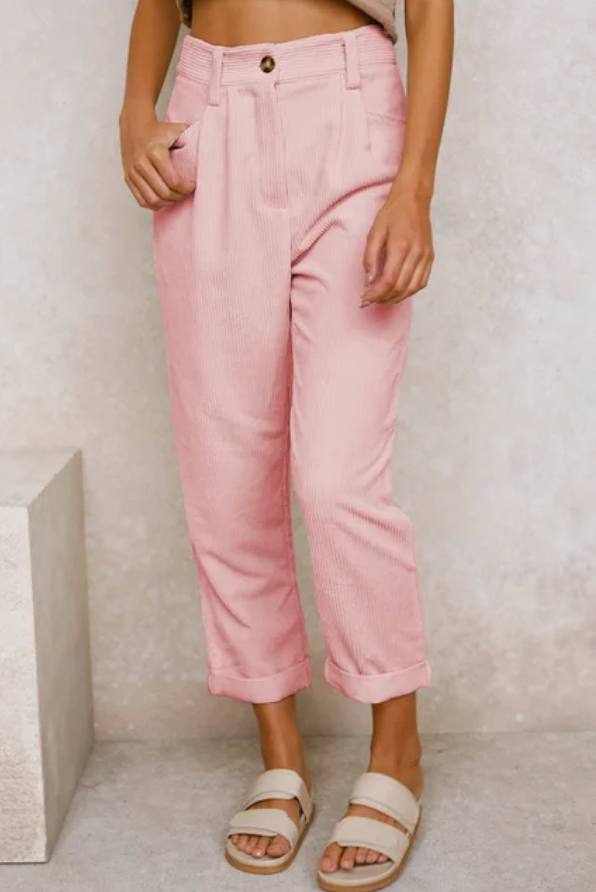 Colette | Pantalon Texturé Vintage