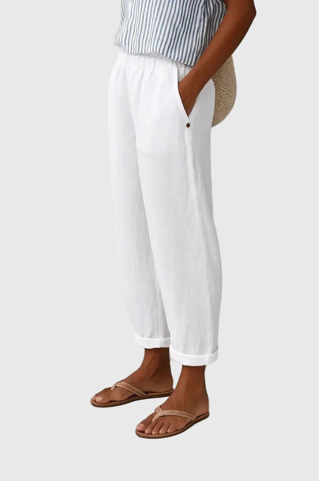 Mathilde | Pantalon Décontracté Coupe Ballon