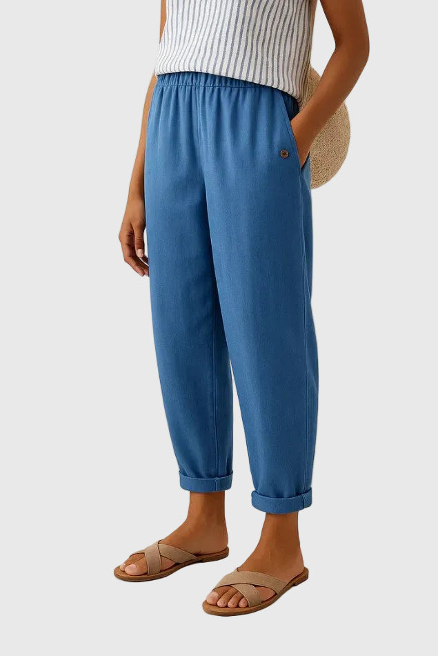 Mathilde | Pantalon Décontracté Coupe Ballon