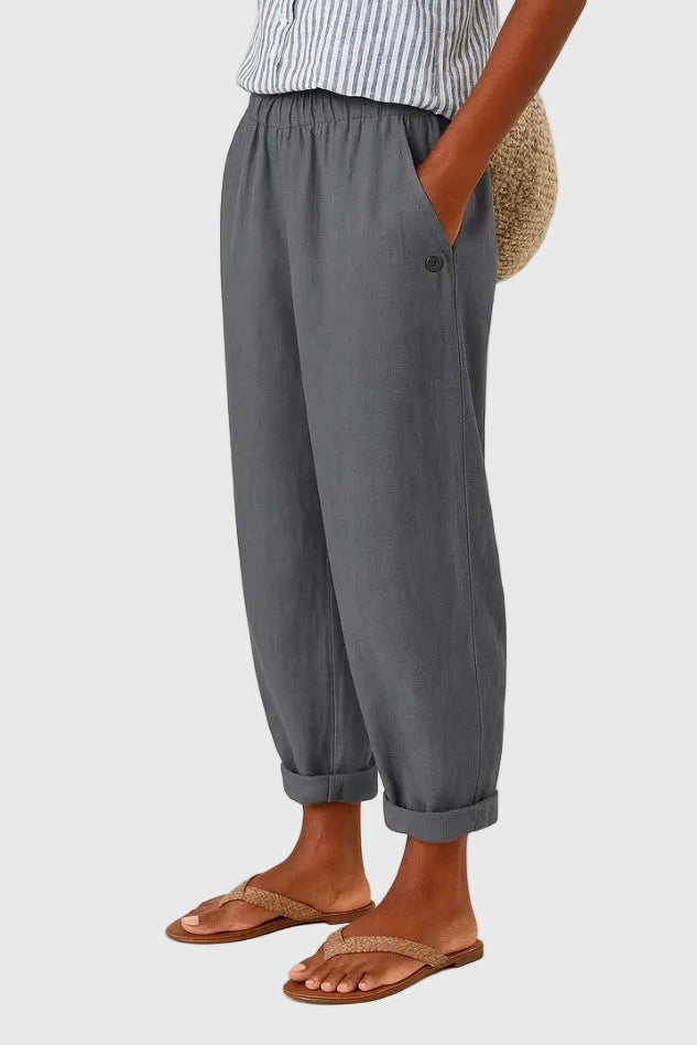 Mathilde | Pantalon Décontracté Coupe Ballon