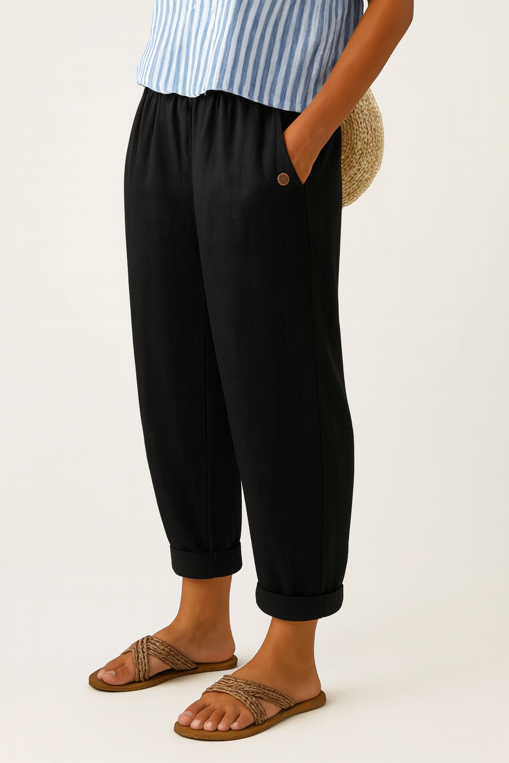 Mathilde | Pantalon Décontracté Coupe Ballon